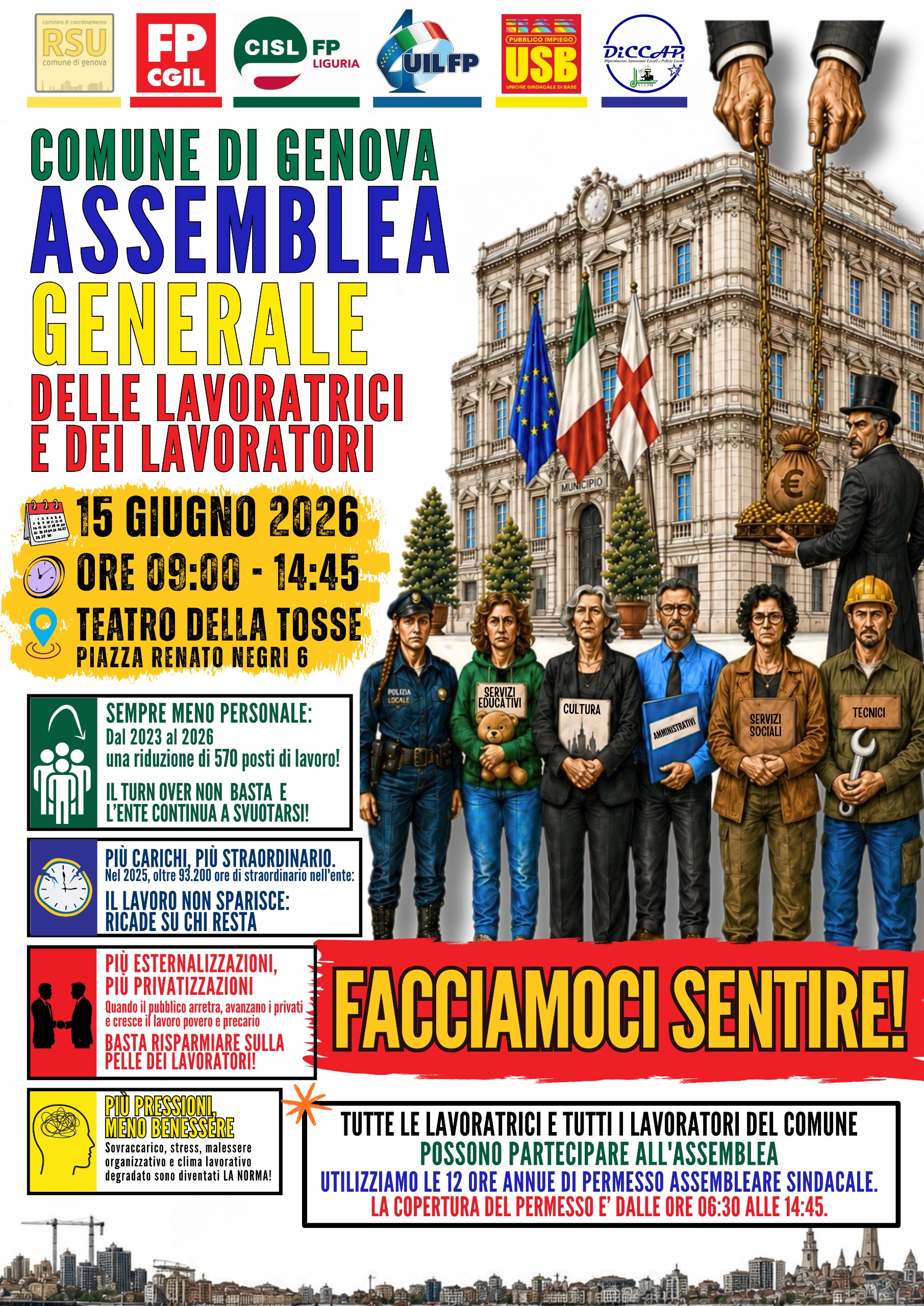 Comune di Genova: Una Crisi Silenziosa che Coinvolge Tutti. Ecco Cosa Sta Succedendo il 15 Giugno.